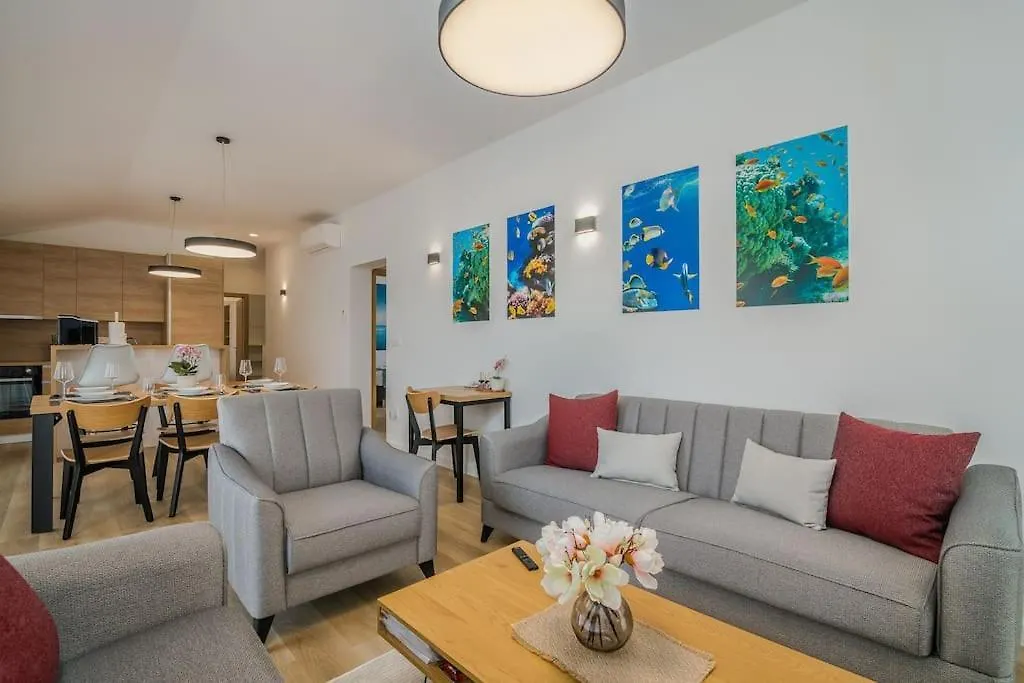 Modern Apartment Marko With Sea View Malinska Croatia